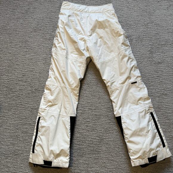 Columbia Women’s Small Titanium Omni-Tech Waterproof Ski Snowboard Pants White - Picture 2 of 6